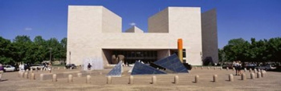 Facade of a building National Gallery of Art Washington DC USA Canvas Art - Panoramic Images (18 x 6)