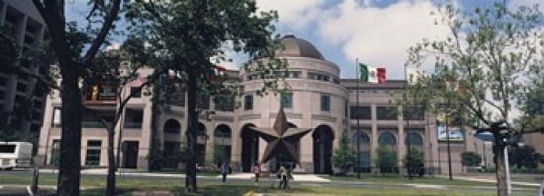Facade of a building Texas State History Museum Austin Texas USA Canvas Art - Panoramic Images (18 x 7)
