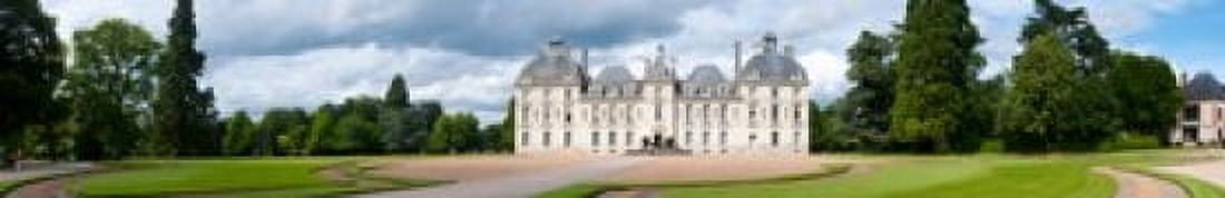 Facade of a castle Chateau de Cheverny Loire-Et-Cher Loire Valley France Canvas Art - Panoramic Images (22 x 4)