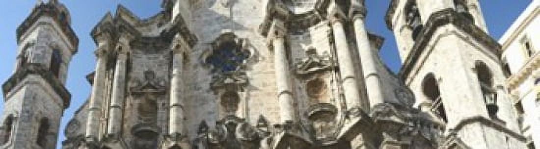 Facade of a cathedral Havana Cuba Canvas Art - Panoramic Images (20 x 6)