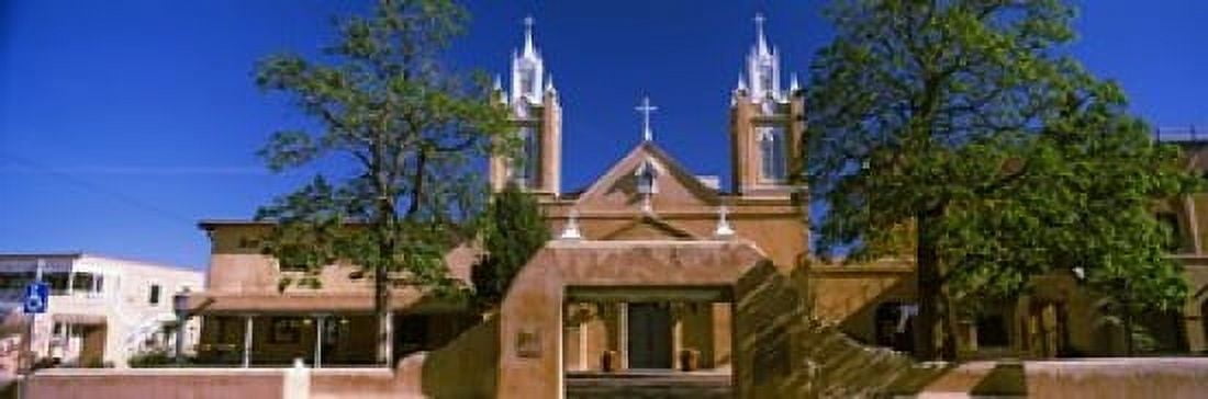 Facade of a church San Felipe de Neri Church Old Town Albuquerque New Mexico USA Canvas Art - Panoramic Images (36 x 12)