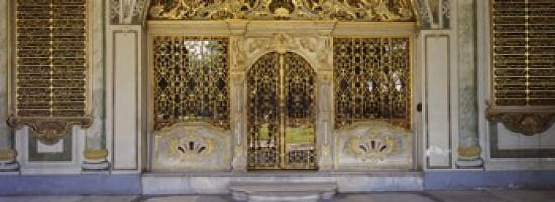 Facade of a conference room Topkapi Palace Istanbul Turkey Canvas Art - Panoramic Images (18 x 7)