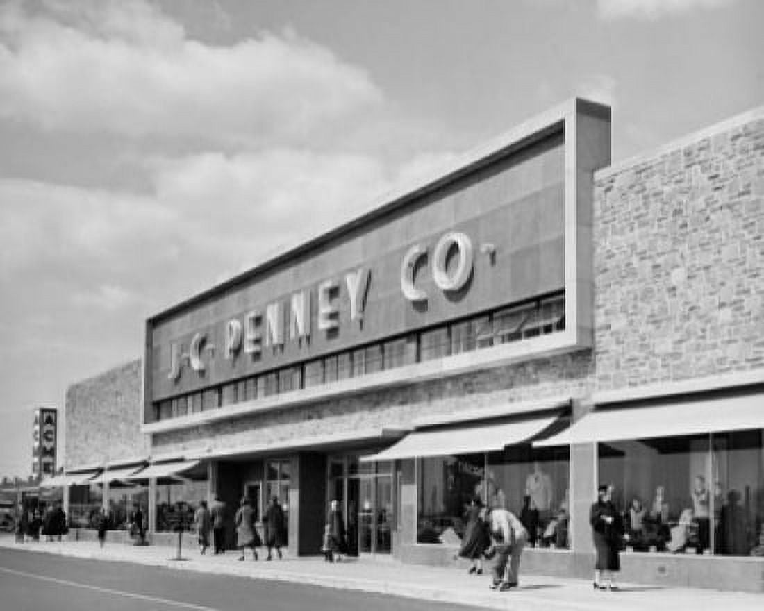 Facade of a department store Canvas Art - (24 x 36)