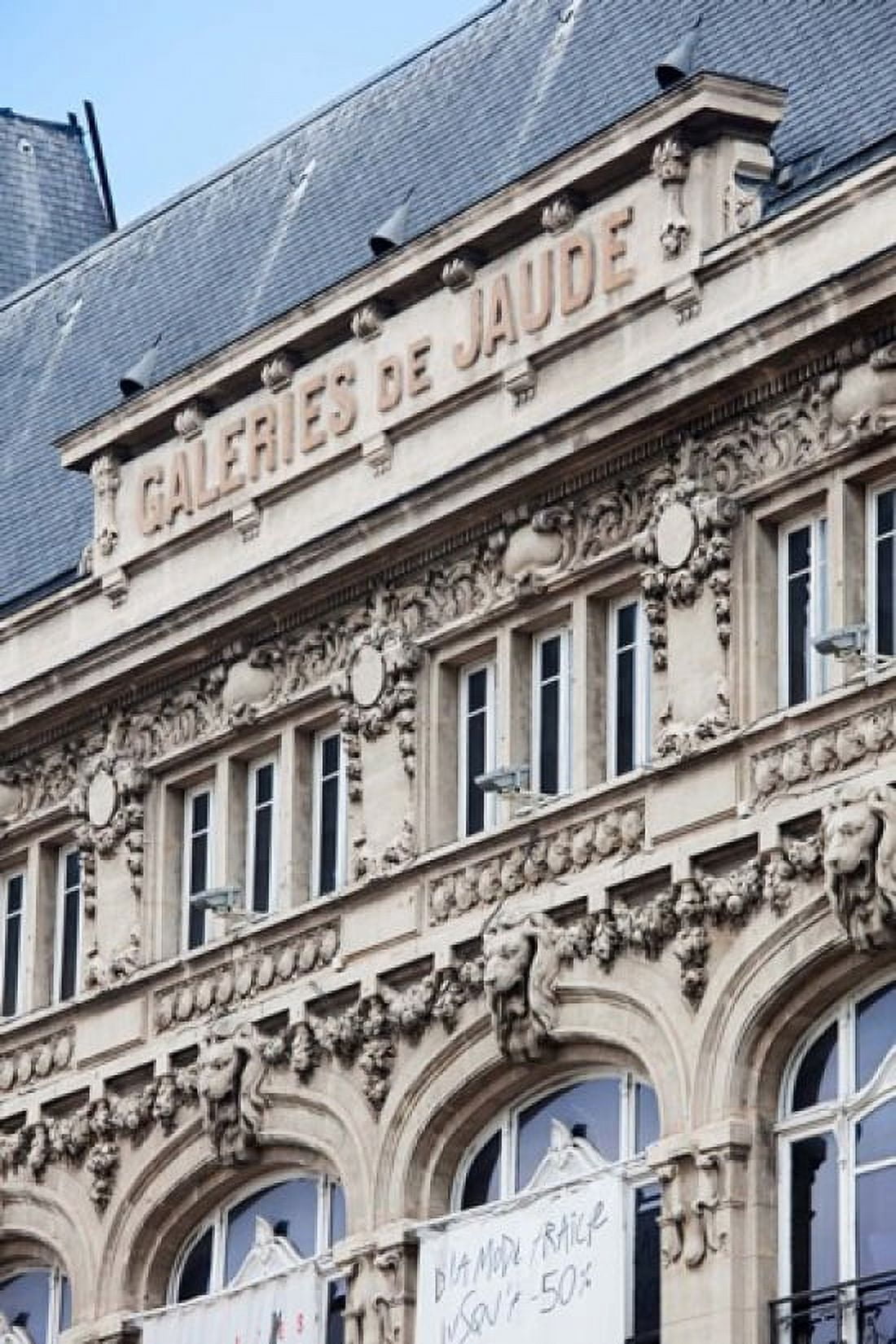 Facade of a department store Place de Jaude Clermont-Ferrand Auvergne Puy-de-Dome France Canvas Art - Panoramic Images (24 x 36)