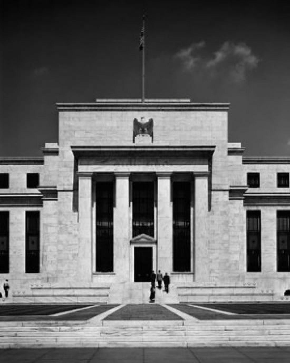 Facade of a government building Federal Reserve Building Washington DC USA Canvas Art - (18 x 24)