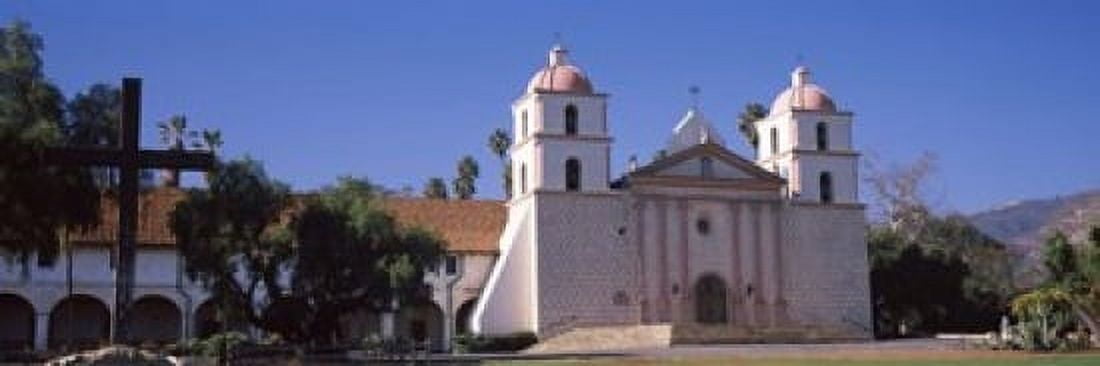 Facade of a mission Mission Santa Barbara Santa Barbara California USA Canvas Art - Panoramic Images (18 x 6)