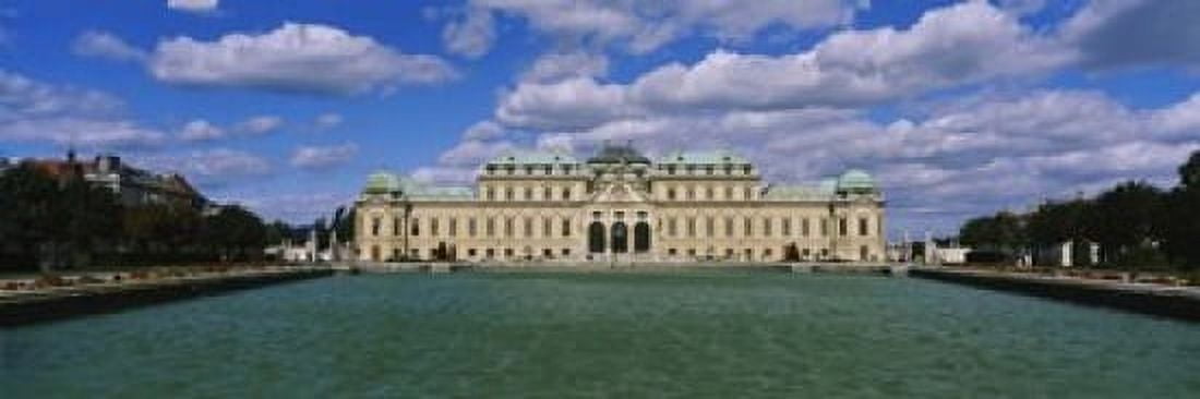 Facade of a palace Belvedere Palace Vienna Austria Canvas Art - Panoramic Images (18 x 6)