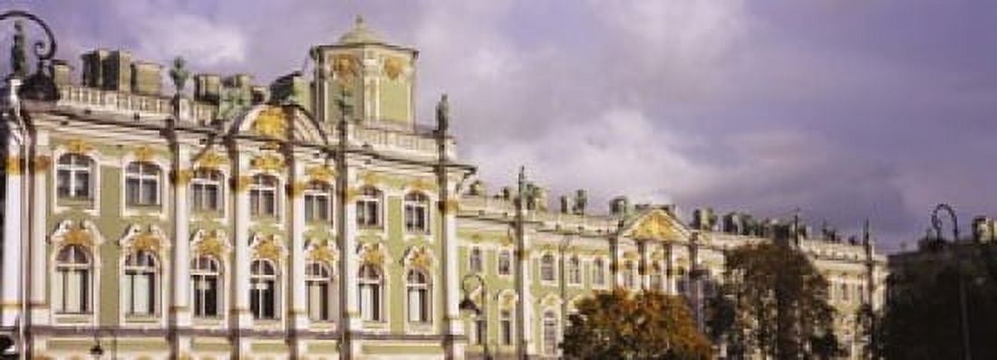 Facade of a palace Winter Palace State Hermitage Museum St Petersburg Russia Canvas Art - Panoramic Images (18 x 7)