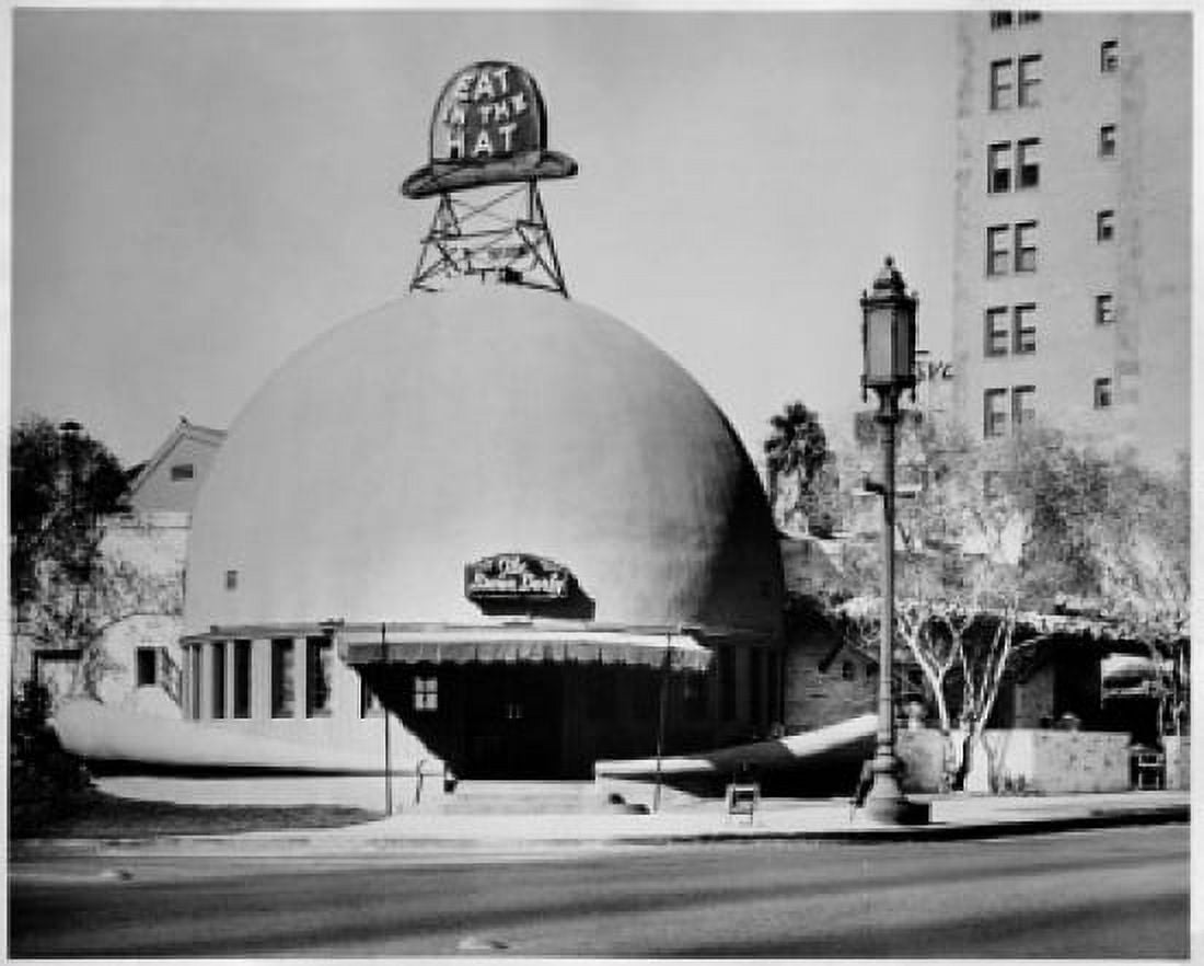 Facade of a restaurant Brown Derby Los Angeles California USA Canvas Art - (18 x 24)