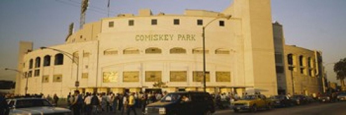 Facade of a stadium old Comiskey Park Chicago Cook County Illinois USA Canvas Art - Panoramic Images (18 x 6)