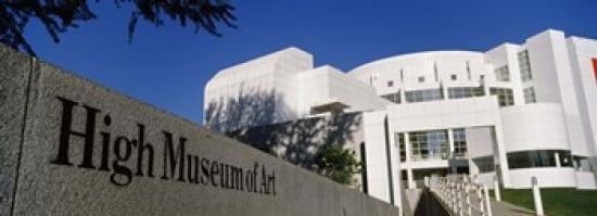 Facade of an art museum High Museum of Art Atlanta Fulton County Georgia USA Canvas Art - Panoramic Images (36 x 13)