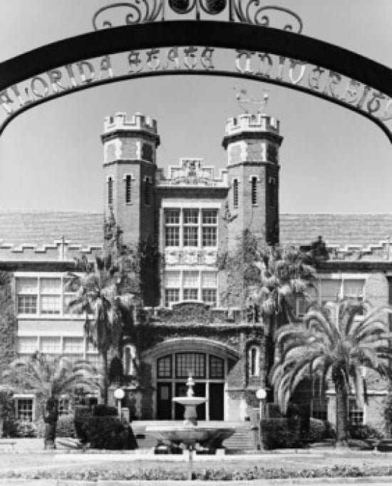 Facade of an educational building Florida State University Tallahassee Florida USA Canvas Art - (18 x 24)