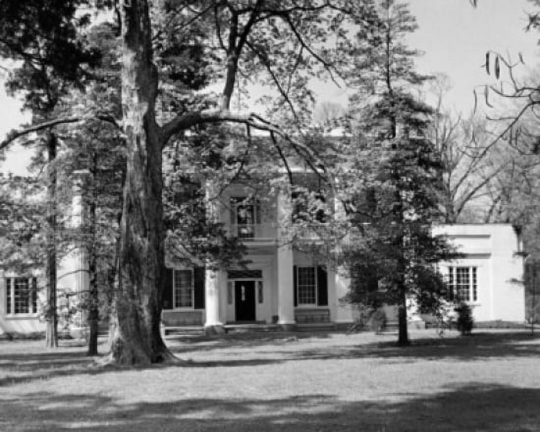 Facade of the Hermitage Home of US President Andrew Jackson Nashville Tennessee USA Canvas Art - (24 x 36)