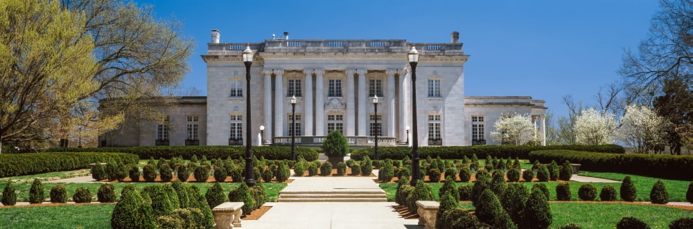 Facade of the Kentucky Governors Mansion Frankfort Franklin County Kentucky USA Canvas Art - Panoramic Images (36 x 12)