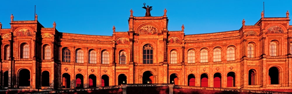 Facade of the Maximilianeum Munich Bavaria Germany Canvas Art - Panoramic Images (6 x 18)