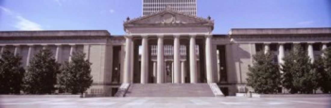 Facade of the War Memorial Auditorium Nashville Tennessee USA Canvas Art - Panoramic Images (36 x 12)