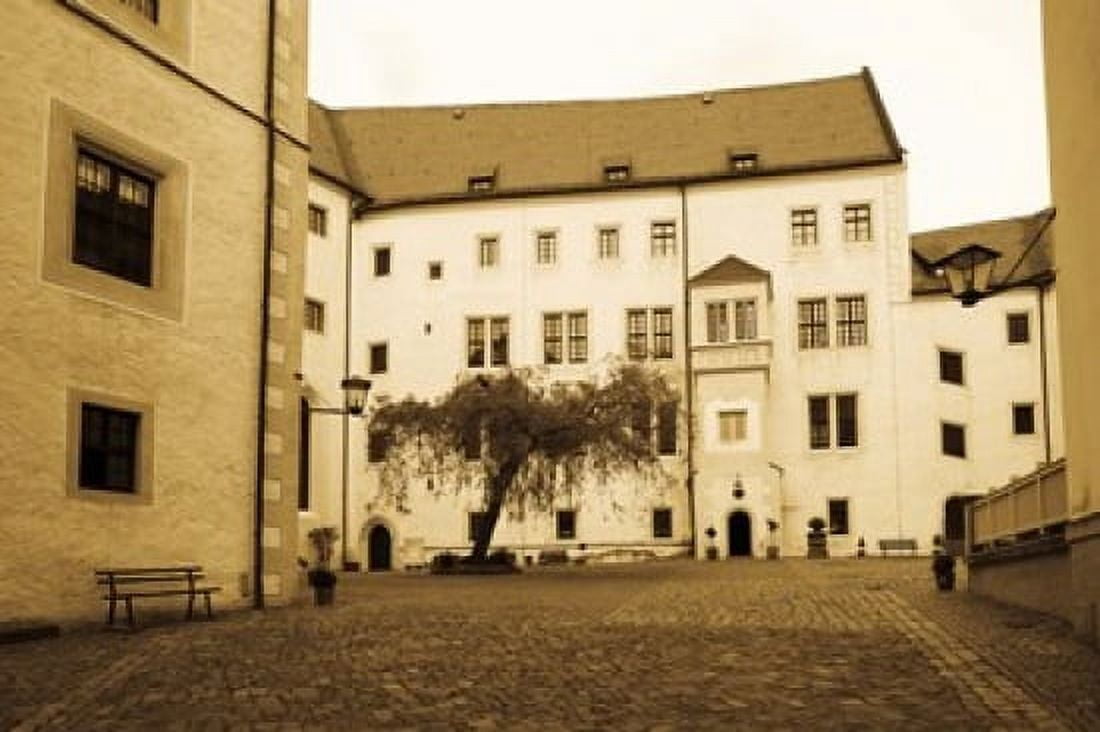 Facade of the castle site of famous WW2 prisoner of war camp Colditz Castle Colditz Saxony Germany Canvas Art - Panoramic Images (36 x 24)