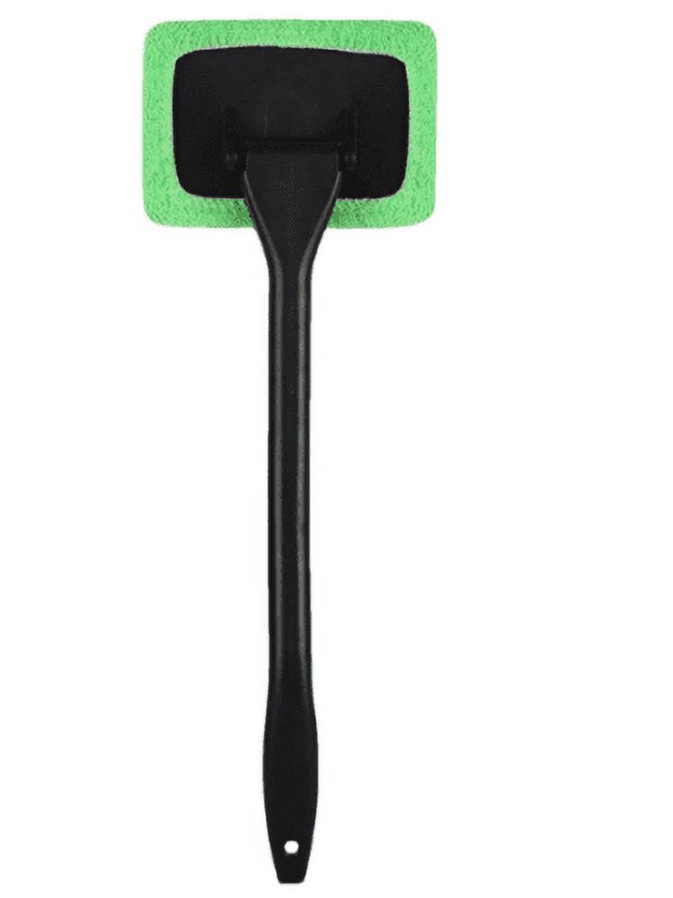 Facaimo Windshield Cleaner Car Window Cleaner Tool with Handle Windshield Cleaning Tool Glass Cleaner Wiper Auto Interior Glass Cleaner Kit