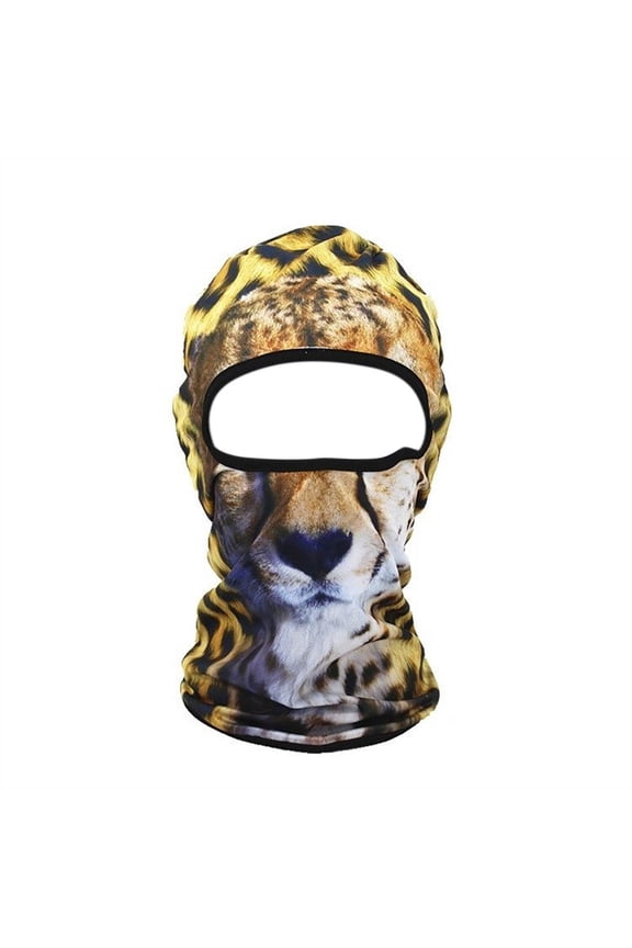 3D Animal Ski Face Ear Design for Music Festivals Raves Halloween Parties and Outdoor Adventures