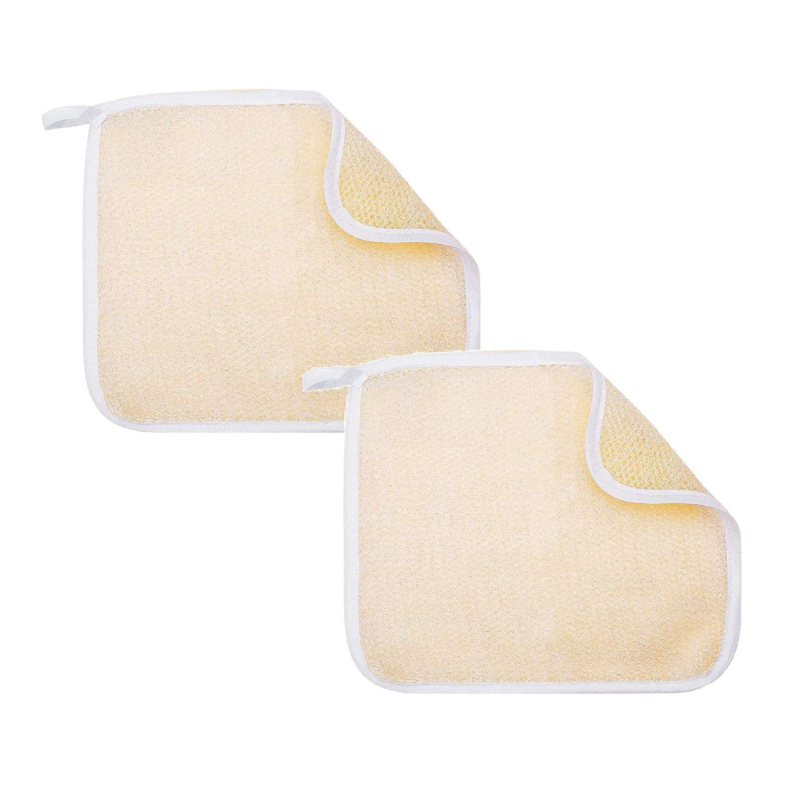 Exfoliating Face Body Wash Cloth Towel, Soft Weave Bath Cloth Exfoliating Scrub Cloth Massage