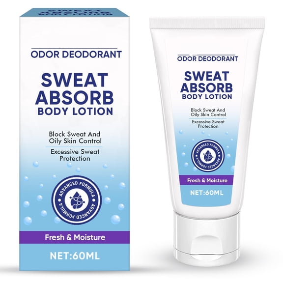 Face Antiperspirant,Hyperhidrosis Antiperspirant,Sweat Blocker Lotion for Forehead,Face,Scalp & Cheek,Reduces Sweat,Oily Skin Control,Suitable for Men & Women,Long Lasting Freshness,60ml