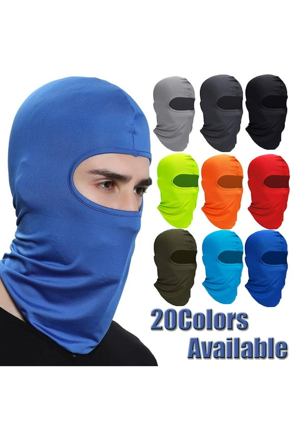 Face Balaclava Ski Mask Cover UV Protection Full Face Cover for Women Men Outdoor Sports