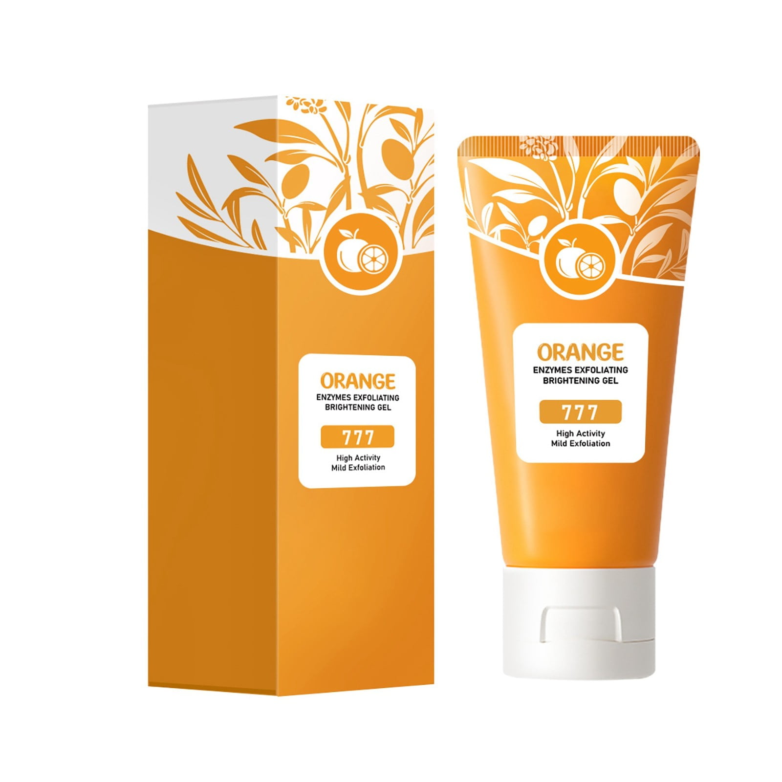Face & Body Exfoliating Gel Natural Orange Exfoliating Gel Exfoliating