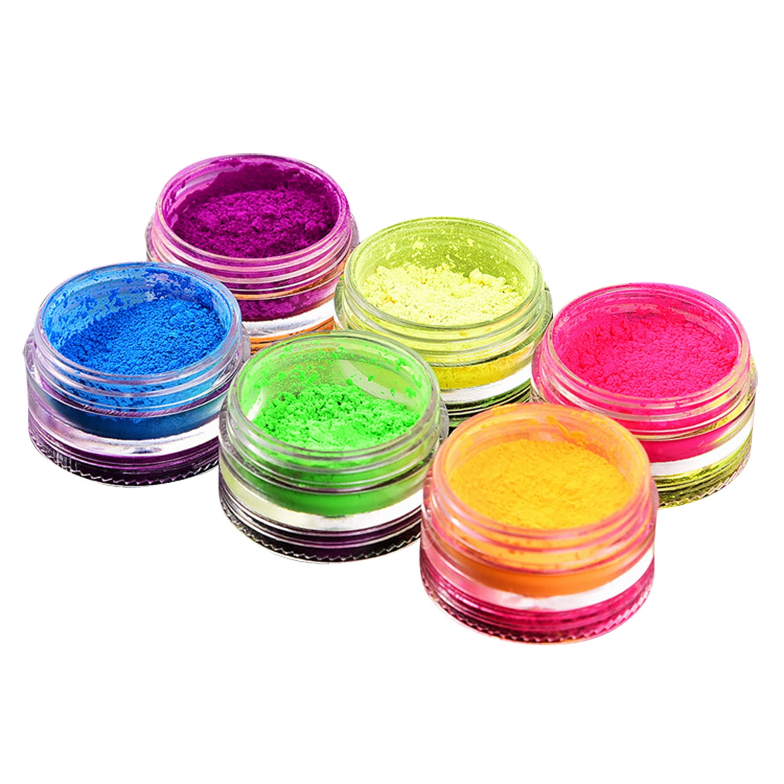 Face Body Paint Non Toxic Safe Halloween 6 Colors Painted Fluorescent