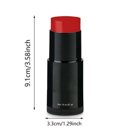 Face Body Paint Stick Blendable Clown White Face Paint Stick Sweatproof Waterproof Painting for Christmas Cosplay Costume Party