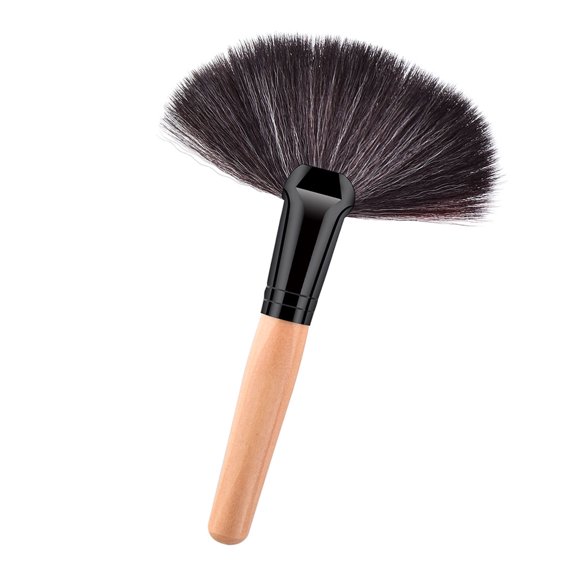 Face Brush Dense and Soft Synthetic Fibers Powder Buffing Brushes For Seamless Makeup Fan Cream Blending Brushes