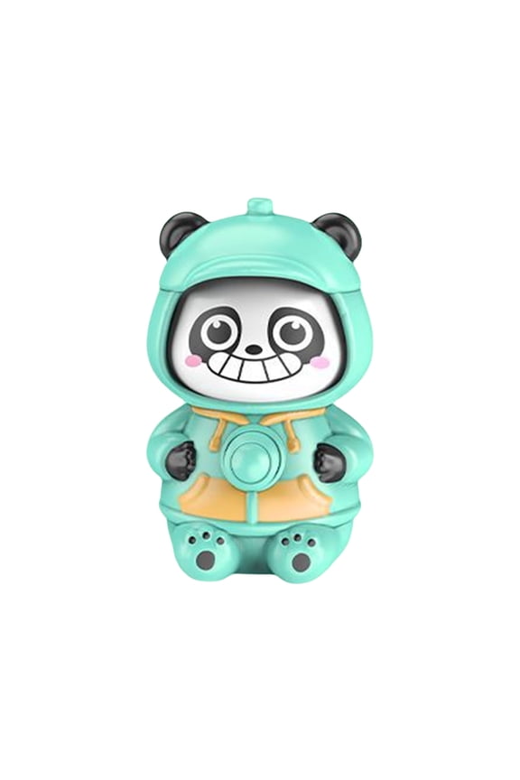 Face Changing Panda Keychain Elegant Panda Keychain With Innovative Face Changing Designs for Daily Wear