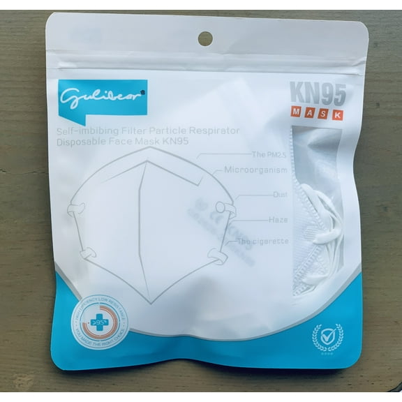 Face Cover Mouth Covers Nose Covering Filtration, 5 Pieces Per Bag, 5 Layers