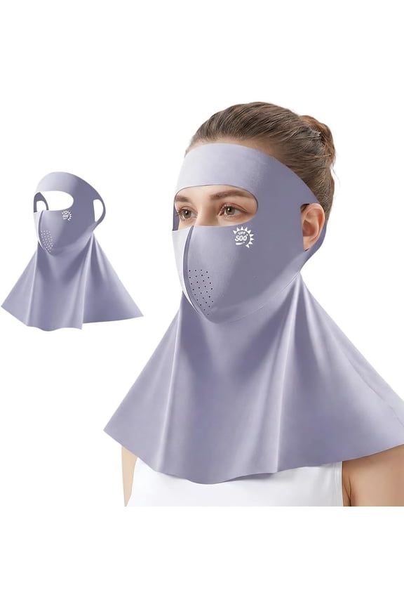 Face Cover for Sun Protection UPF 50+ UV Face Mask, 2026 New UV Face Shield for Golf, Hiking Fishing & Outdoors Breathable