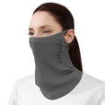 thumbnail image 1 of Face Cover for Sun Protection UPF 50+ UV Neck Protection UV Face Mask Covering Eye Dark Gray A, 1 of 3