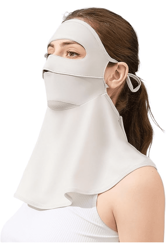Face Cover for Sun Protection UV Face Mask, UV Face Shield for Golf, Hiking Fishing & Outdoors Breathable