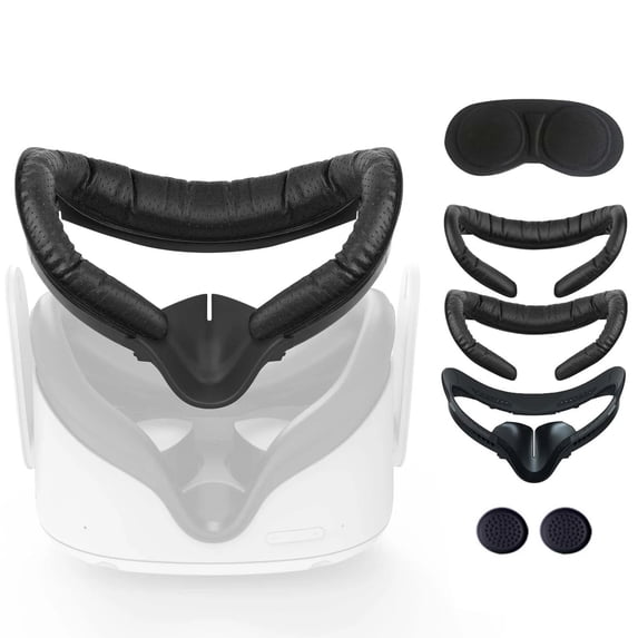 Face Cushion Pad for Meta Quest 2 VR Facial Interface Replacement PU ...