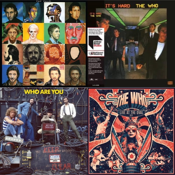 Face Dances (2LP/Color Vinyl) & It's Hard (40Th An/2LP/Orange & Yellow Vinyl/Half-Speed)(Rsd) & Who Are You (Half-Speed) & Live At The Oval 1971 (2LP)