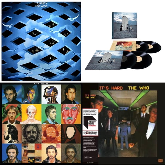 Face Dances (2LP/Color Vinyl) & Who's Next/San Francisco 1971 (4LP) & It's Hard (40Th An/2LP/Orange & Yellow Vinyl/Half-Speed)(Rsd) & Tommy
