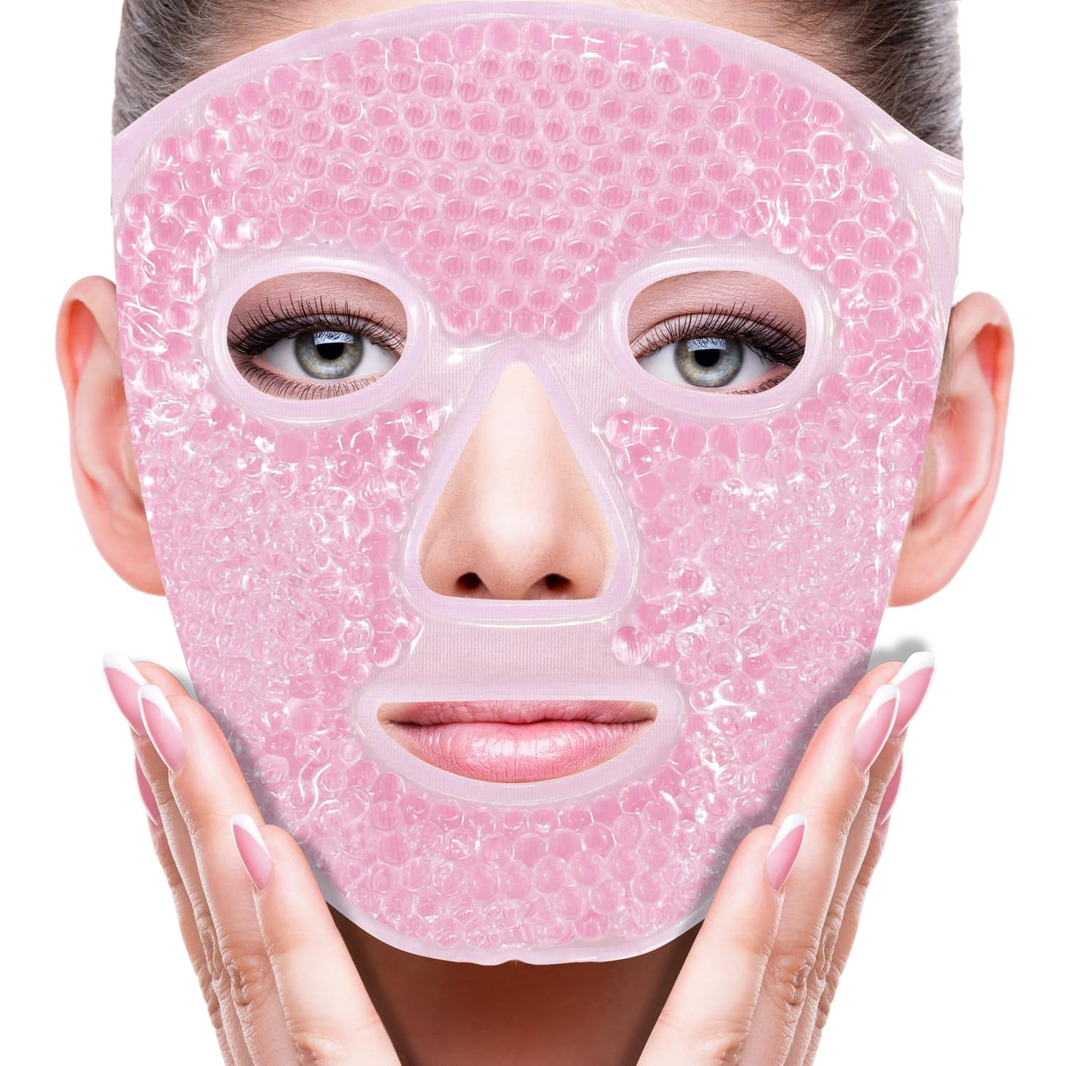 Face Eye Mask Ice Pack for Reducing Puffiness, Bags Under Eyes, Puffy
