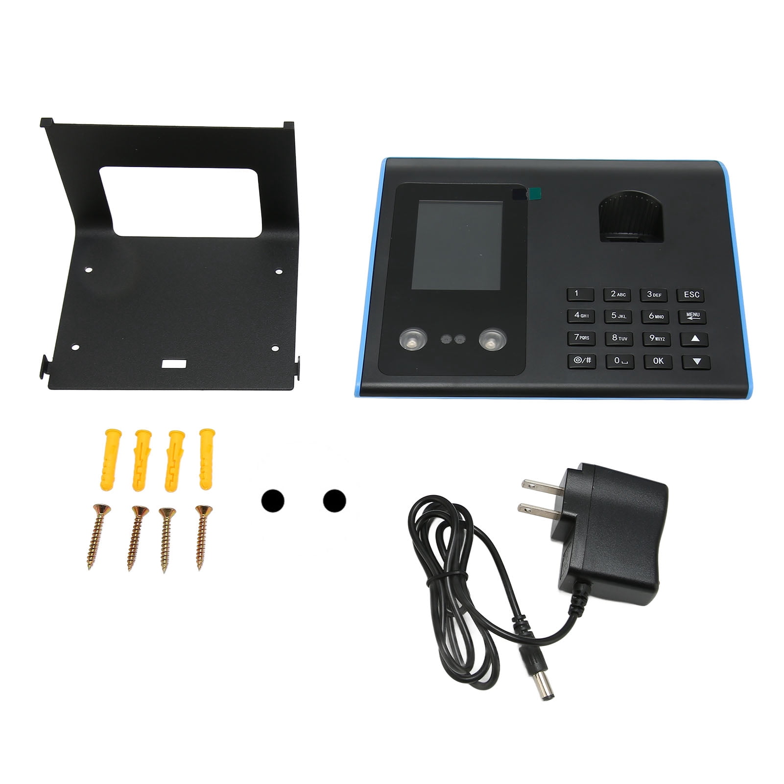 Face Fingerprint Time Attendance Machine Automatic Time Calculation ...