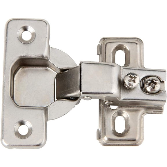 Face Frame Concealed Euro 105Deg Self Closing Compact Cabinet Hinges (6 Pack)