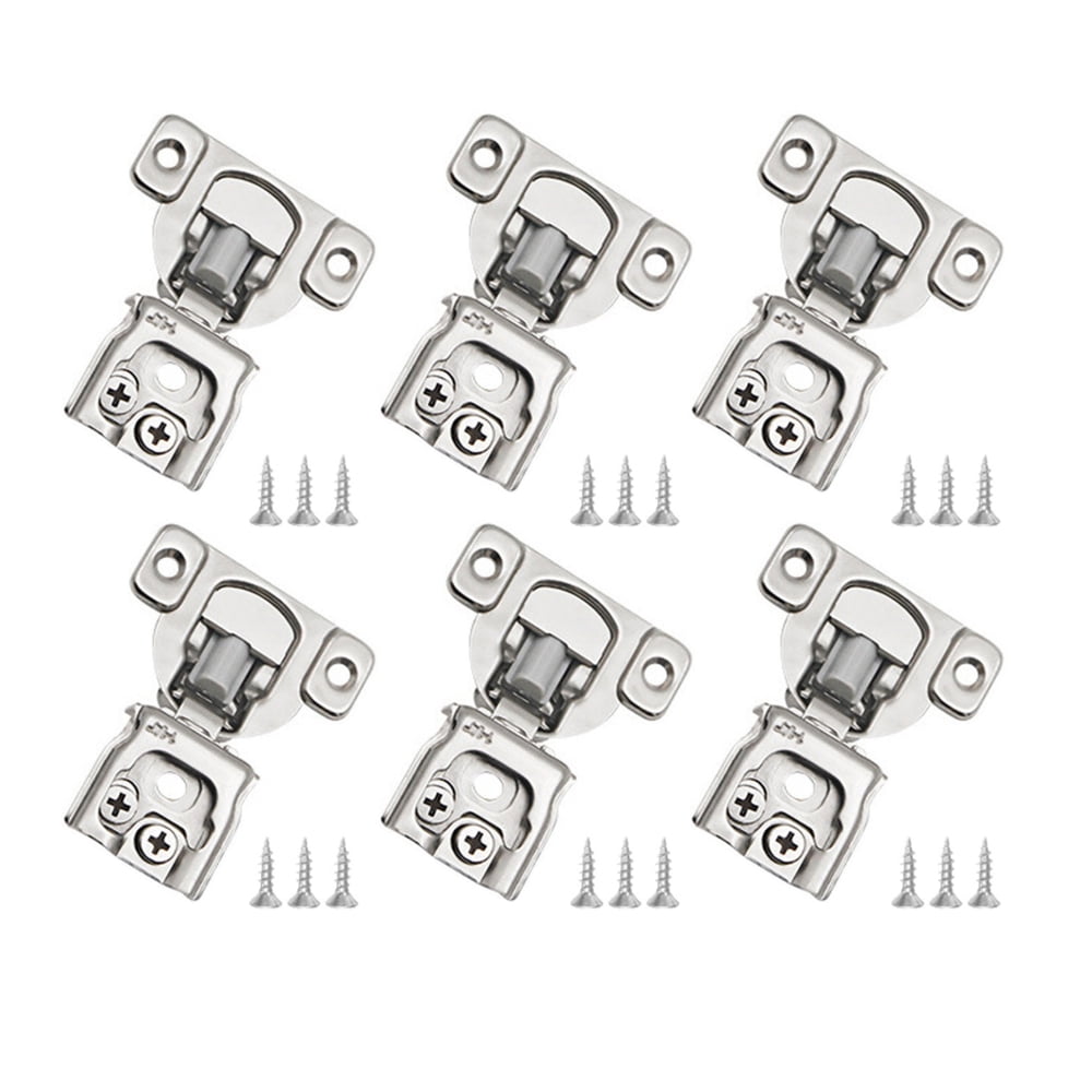 Face Frame Quiet Soft Close Door Hinges, Overlay, with Builtin Metal Dampers, Strong