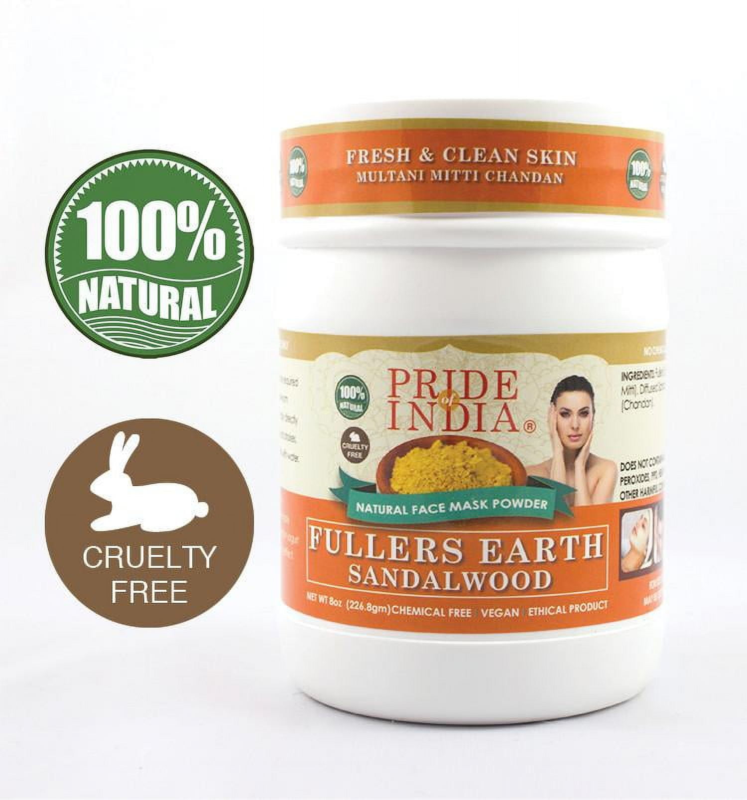 Face Glow Fuller’s Earth with Sandalwood12 ct, 10 gms Sachets of