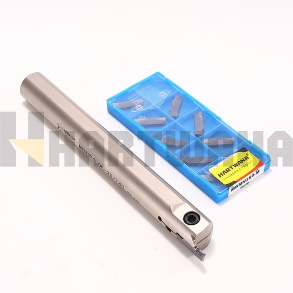 Face Grooving Tool Indexable Turning Tool Left Hand Holder Grooving Insert 10PCS