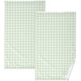 thumbnail image 1 of Face Hand Towel Set Gingham Pattern Plaid Cotton Washcloths, Quick-Dry Highly Absorbent Bath Towels 2 Pcs for Bathroom Ktichen Travel SPA Gym,16"x28", 1 of 7