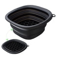 thumbnail image 1 of Face Ice Bath Silicone Facial Bowl For Face Ice Bath Reusable Spa Tool With Built In Tray Portable Foldable Wash Basin For Daily Home Morning Bathroom Products, 1 of 6