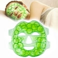 Face Ice Pack for Injuries Reusable, Cooling Face Mask Gel Ice Pack for