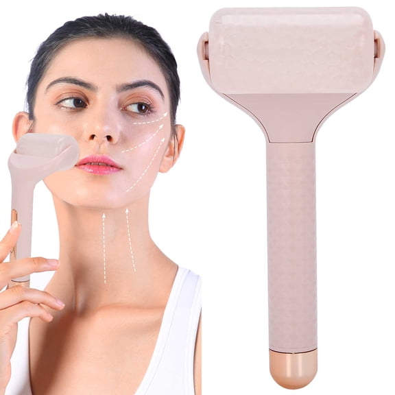 Face Ice Roller Cool Ice Roller Finishing Touch Handheld Face Neck Body Roller Massager Cold Compress Tool for Face and Eye