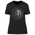 thumbnail image 1 of Face In Sun And Moon T-Shirt Women -Image by Shutterstock, Female x-Large, 1 of 2