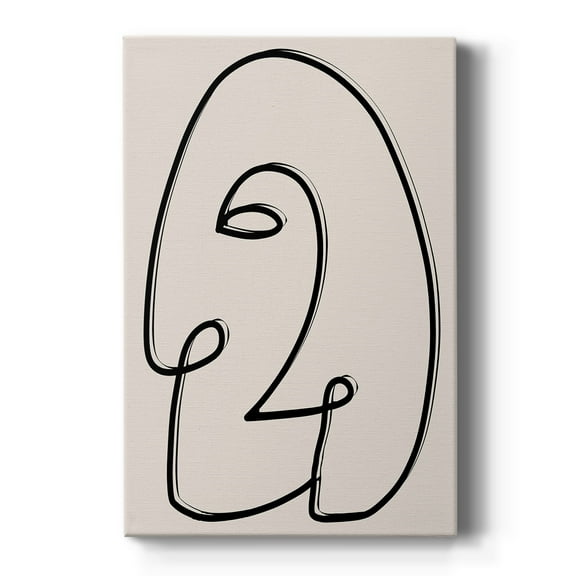 Wexford Home 32 x 48 Face It II Premium Gallery Wrapped Canvas - Ready to Hang